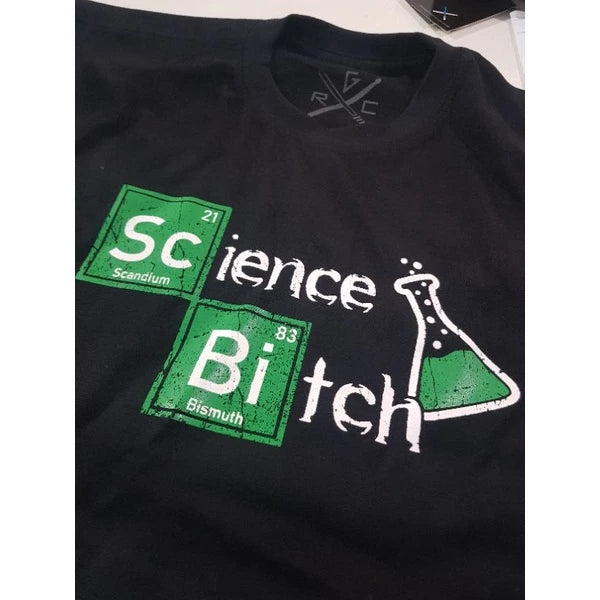 Camiseta/Babylook  Science Bitch, Breaking Bad - Jesse Pinkman, Walter White