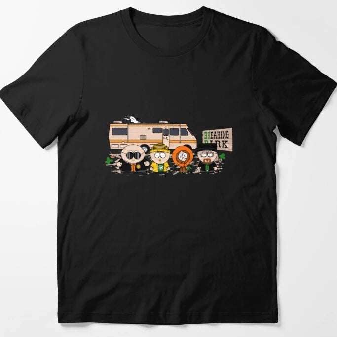 Camiseta Unissex Algodão Breaking Bad South Park Funny